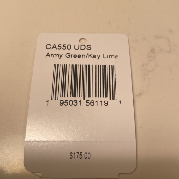 New Coach Men’s Wallet Army Green and Key Lime Color - Picture 4 of 4